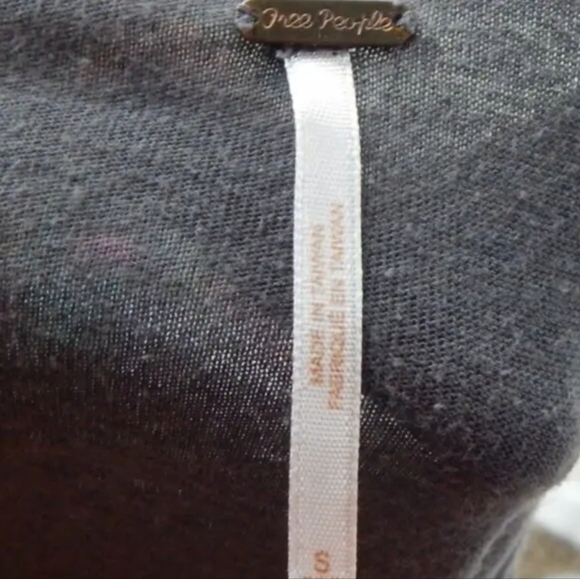 Free People Brittany Gray Peplum Tank Dress - Picture 3 of 4